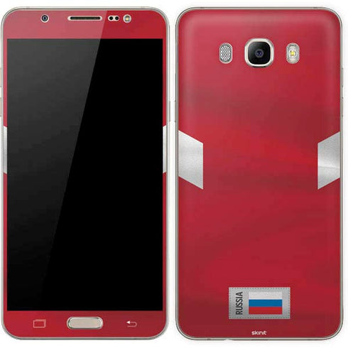 Russia Soccer Flag Galaxy J7 Skin