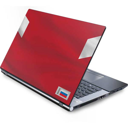 Russia Soccer Flag Generic Laptop Skin