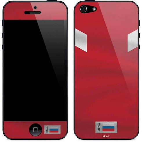 Russia Soccer Flag iPhone 5/5s/5SE Skin