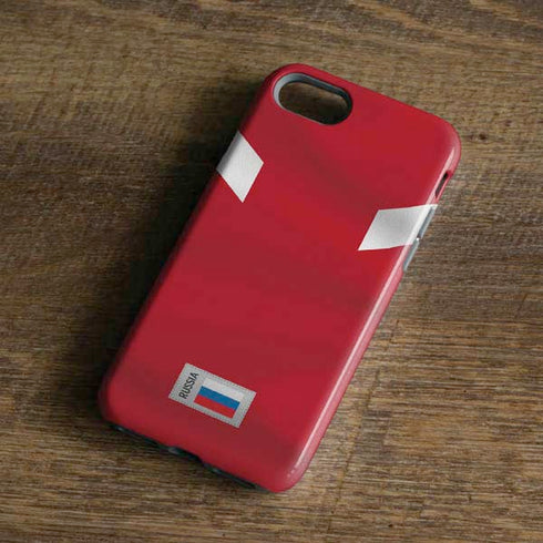 Russia Soccer Flag iPhone 7 Pro Case