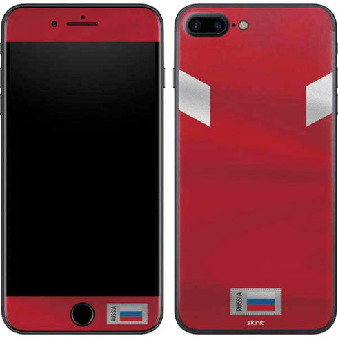 Russia Soccer Flag iPhone 8 Plus Skin