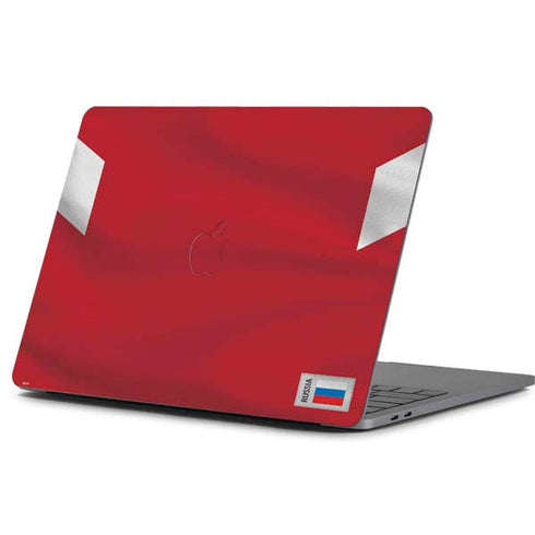 Russia Soccer Flag Apple MacBook Pro 13-inch Skin