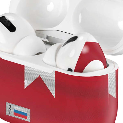 Russia Soccer Flag Apple AirPods Pro Skin