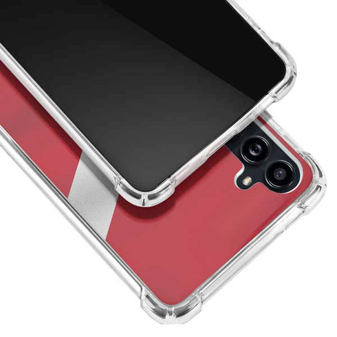 Russia Soccer Flag Galaxy A54 5G Clear Case