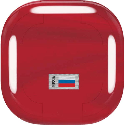 Russia Soccer Flag Galaxy Buds Live Skin