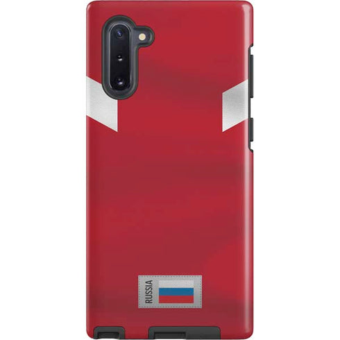 Russia Soccer Flag Galaxy Note 10 Pro Case