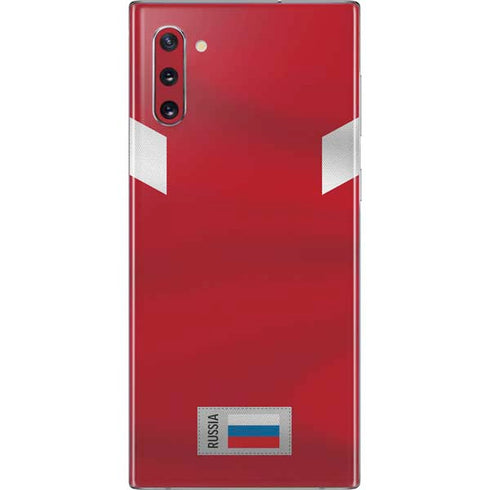 Russia Soccer Flag Galaxy Note 10 Skin
