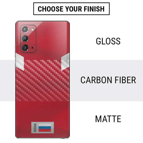Russia Soccer Flag Galaxy Note20 5G Skin