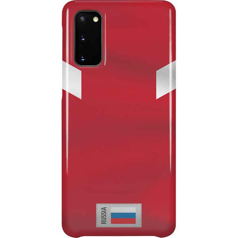 Russia Soccer Flag Galaxy S20 Lite Case