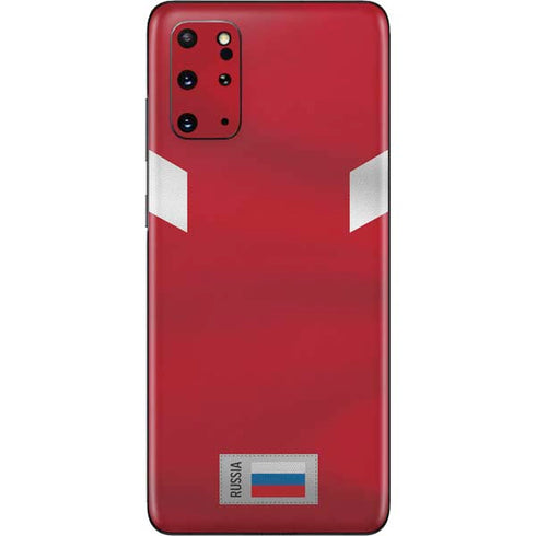 Russia Soccer Flag Galaxy S20 Plus Skin