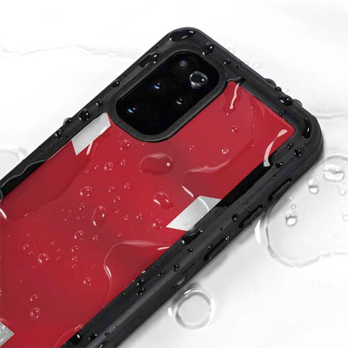Russia Soccer Flag Galaxy S20 Plus Waterproof Case