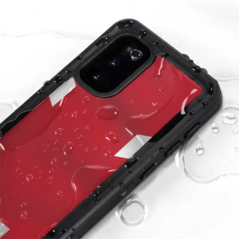 Russia Soccer Flag Galaxy S20 Waterproof Case