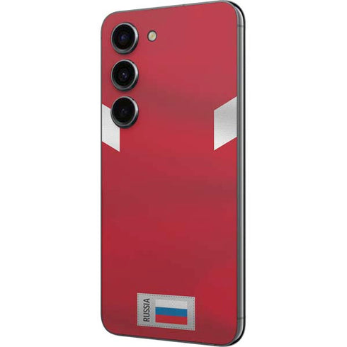 Russia Soccer Flag Galaxy S23 Skin