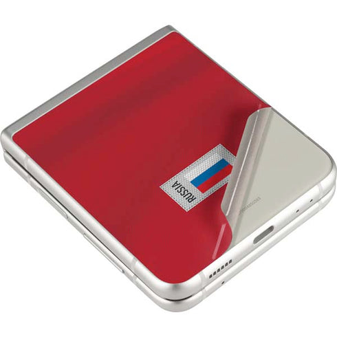 Russia Soccer Flag Galaxy Z Flip3 5G Skin