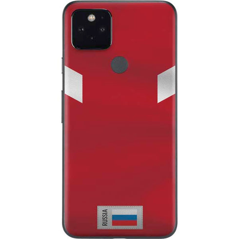 Russia Soccer Flag Google Pixel 5 Skin