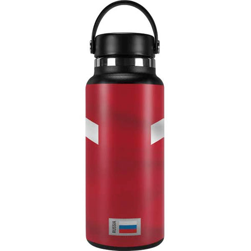 Russia Soccer Flag Hydro Flask 32oz Wide Mouth Skin