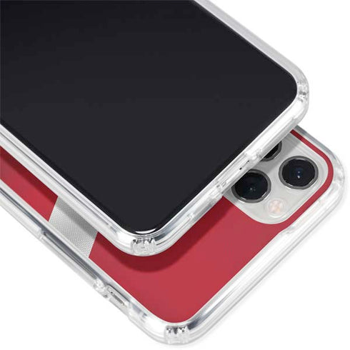 Russia Soccer Flag iPhone 11 Pro Clear Case