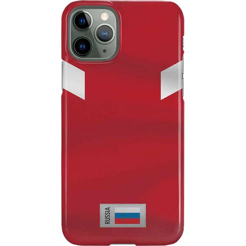 Russia Soccer Flag iPhone 11 Pro Lite Case