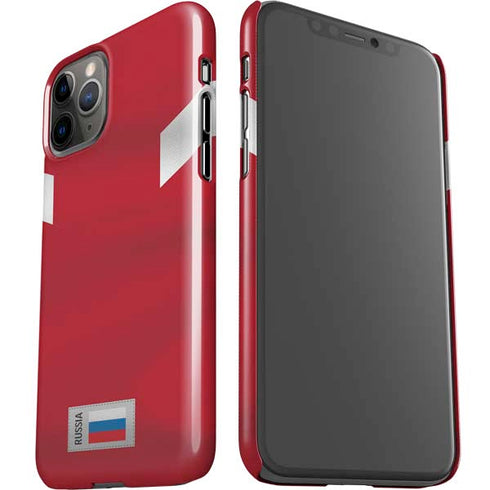 Russia Soccer Flag iPhone 11 Pro Lite Case