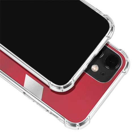 Russia Soccer Flag iPhone 12 Clear Case