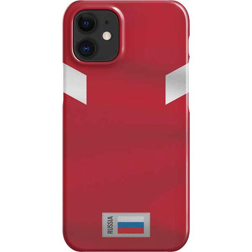 Russia Soccer Flag iPhone 12 Mini Lite Case
