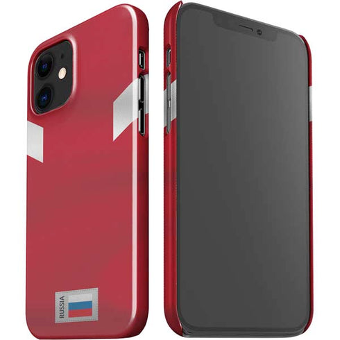 Russia Soccer Flag iPhone 12 Mini Lite Case