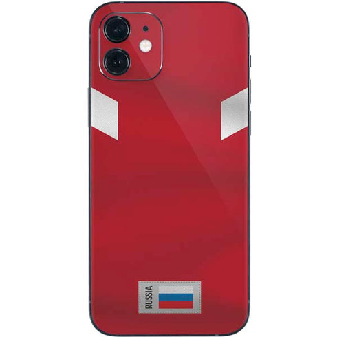Russia Soccer Flag iPhone 12 Skin