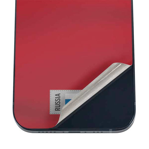 Russia Soccer Flag iPhone 12 Skin