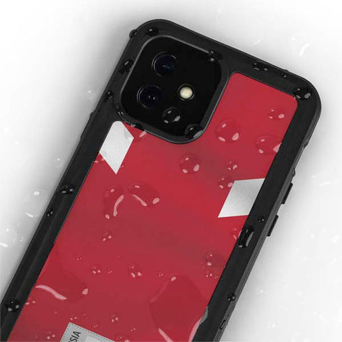 Russia Soccer Flag iPhone 12 Waterproof Case