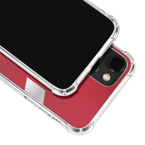 Russia Soccer Flag iPhone 13 Clear Case