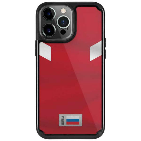 Russia Soccer Flag iPhone 13 Pro Cargo Case