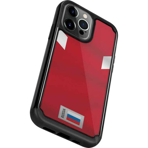 Russia Soccer Flag iPhone 13 Pro Cargo Case