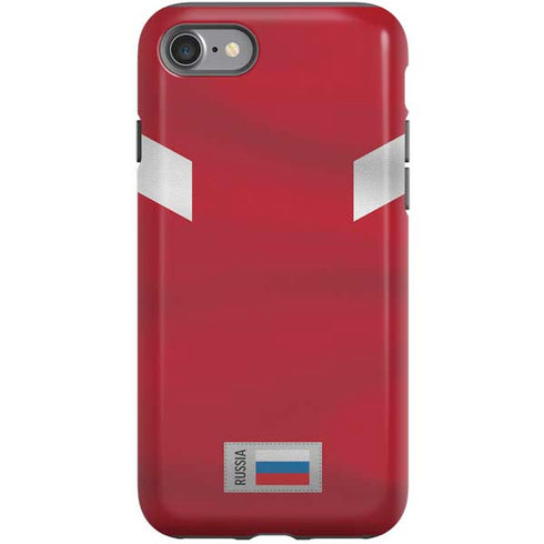 Russia Soccer Flag iPhone SE (2nd & 3rd Gen) Pro Case