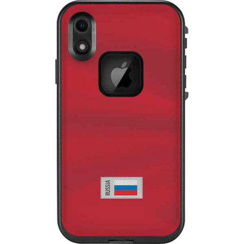 Russia Soccer Flag LifeProof Fre iPhone Skin