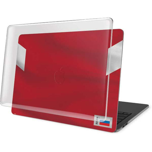Russia Soccer Flag MacBook Pro 15in (2016-19) Case plus Skin