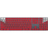 Russia Soccer Flag Magic Keyboard with Numeric Keypad Skin