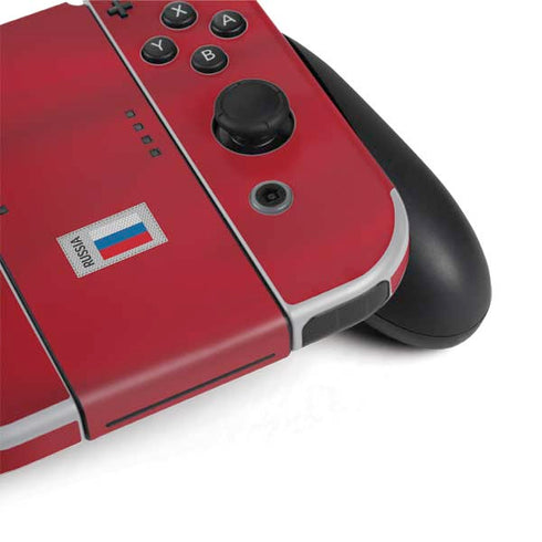 Russia Soccer Flag Nintendo Switch OLED (2021) Skin