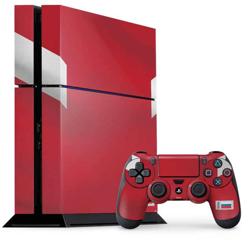 Russia Soccer Flag PS4 Console and Controller Bundle Skin