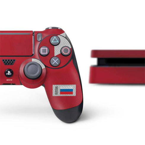 Russia Soccer Flag PS4 Slim Bundle Skin