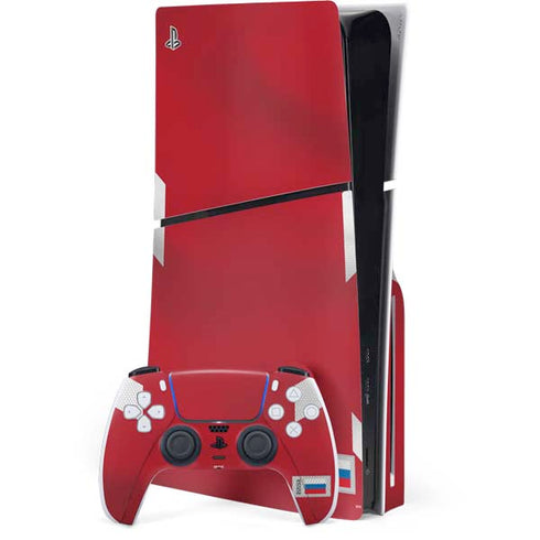 Russia Soccer Flag PS5 Slim Disk Bundle Skin