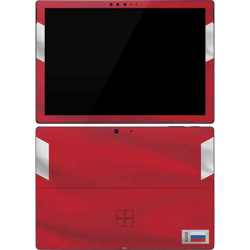 Russia Soccer Flag Surface Pro 7 Skin