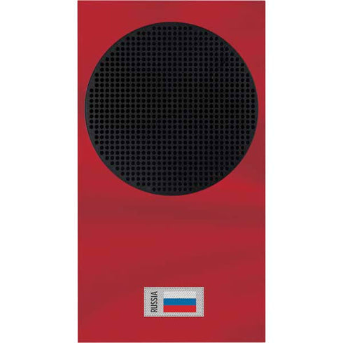 Russia Soccer Flag Xbox Series S Console Skin