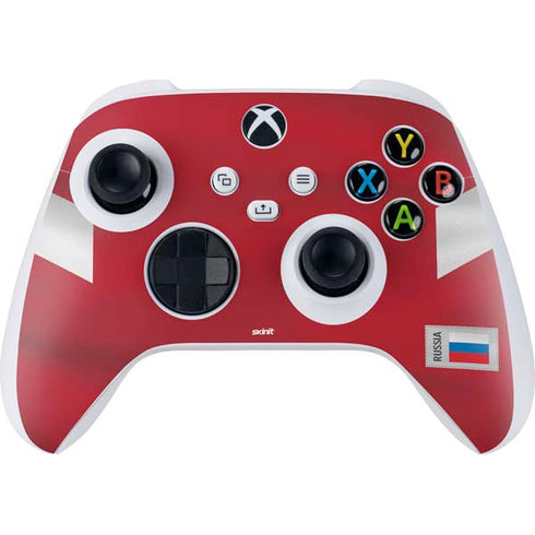 Russia Soccer Flag Xbox Series S Controller Skin