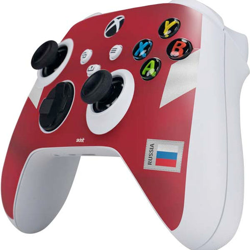 Russia Soccer Flag Xbox Series S Controller Skin