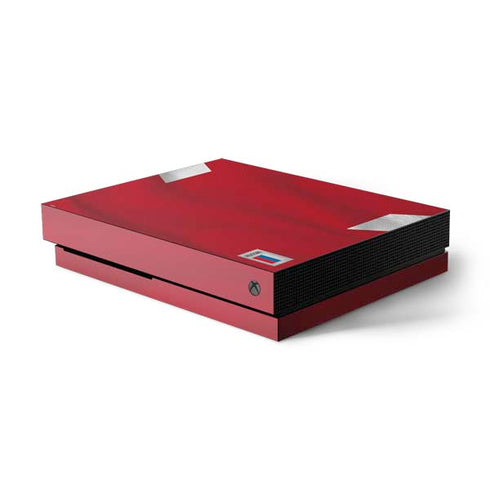 Russia Soccer Flag Xbox One X Console Skin