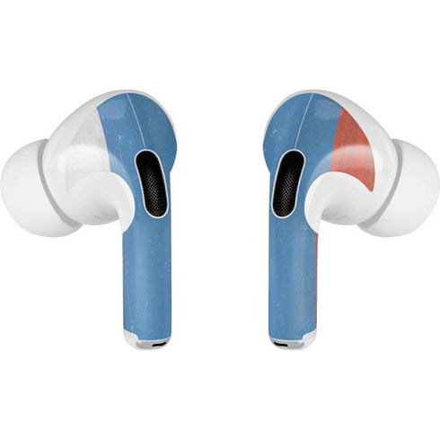 Russian Flag Distressed AirPods Pro 2nd Gen Skin