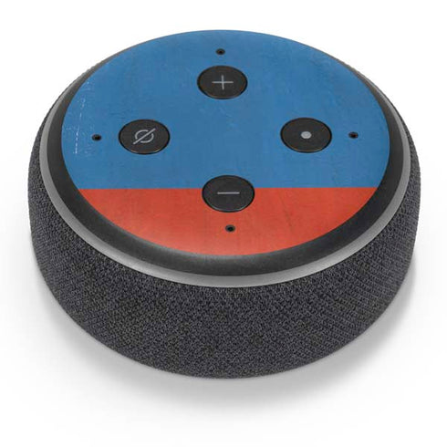 Russian Flag Distressed Amazon Echo Dot Skin