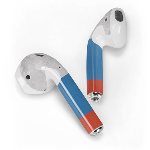 Russian Flag Distressed Apple AirPods 2 Skin