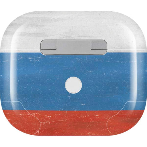 Russian Flag Distressed Apple AirPods (3rd Gen 2021) Skin