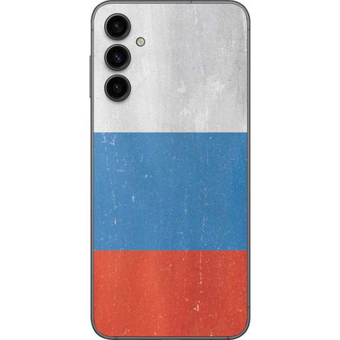 Russian Flag Distressed Galaxy A14 5G Skin